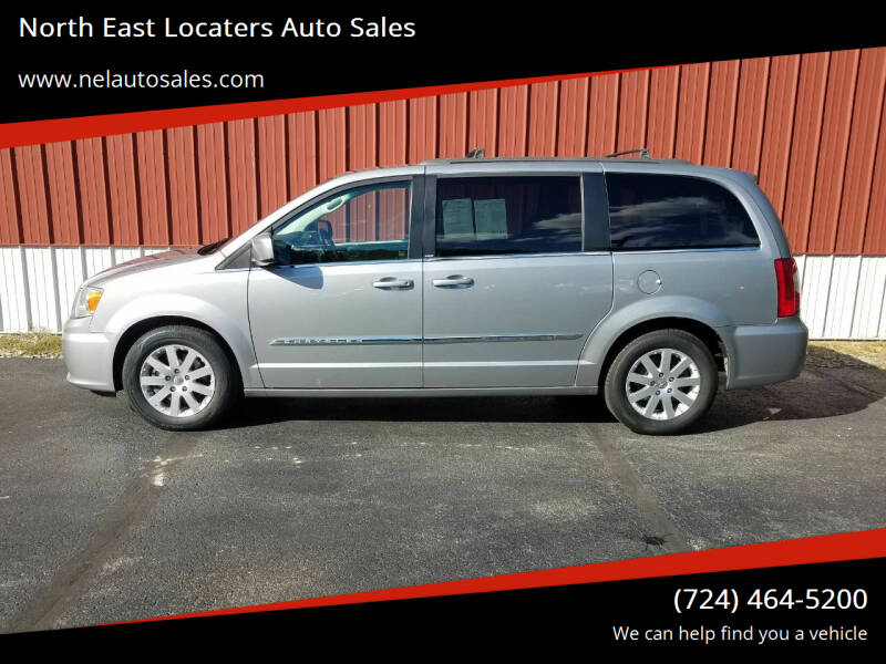 2015 Chrysler Town and Country for sale at North East Locaters Auto Sales in Indiana PA
