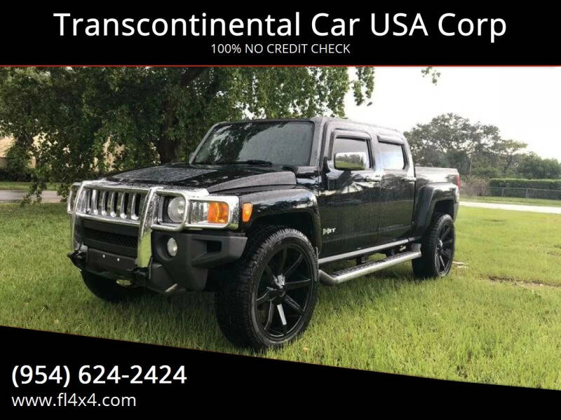 2010 HUMMER H3T for sale at Transcontinental Car USA Corp in Fort Lauderdale FL