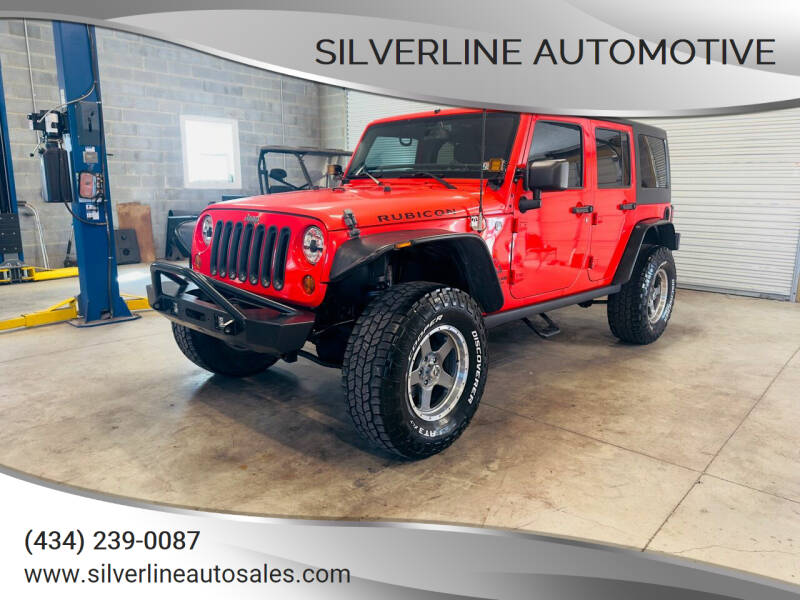 2013 Jeep Wrangler Unlimited for sale at Silverline Automotive in Lynchburg VA