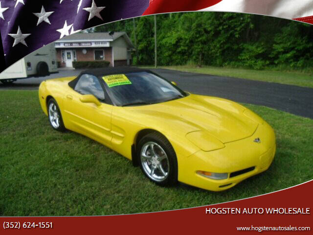 2003 Chevrolet Corvette for sale at HOGSTEN AUTO WHOLESALE in Ocala FL