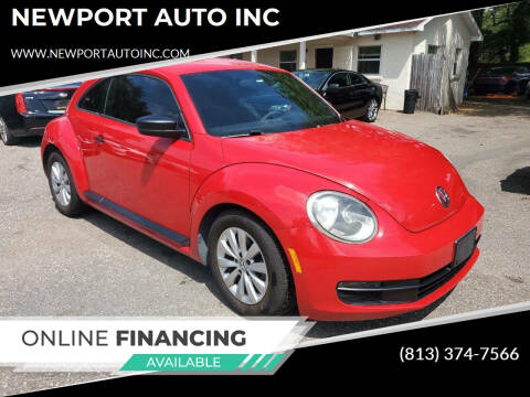 2014 Volkswagen Beetle for sale at NEWPORT AUTO INC in Tampa FL