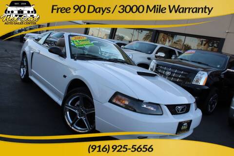 2003 Ford Mustang for sale at West Coast Auto Sales Center in Sacramento CA