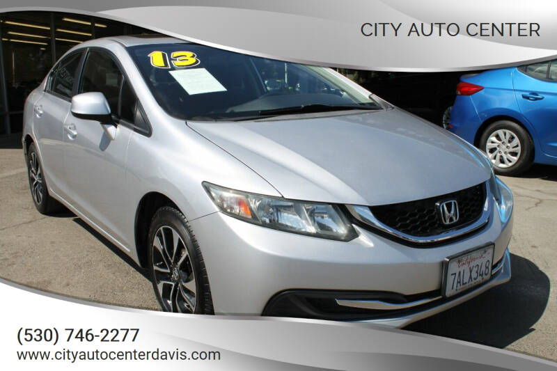 2013 Honda Civic for sale at City Auto Center in Davis CA