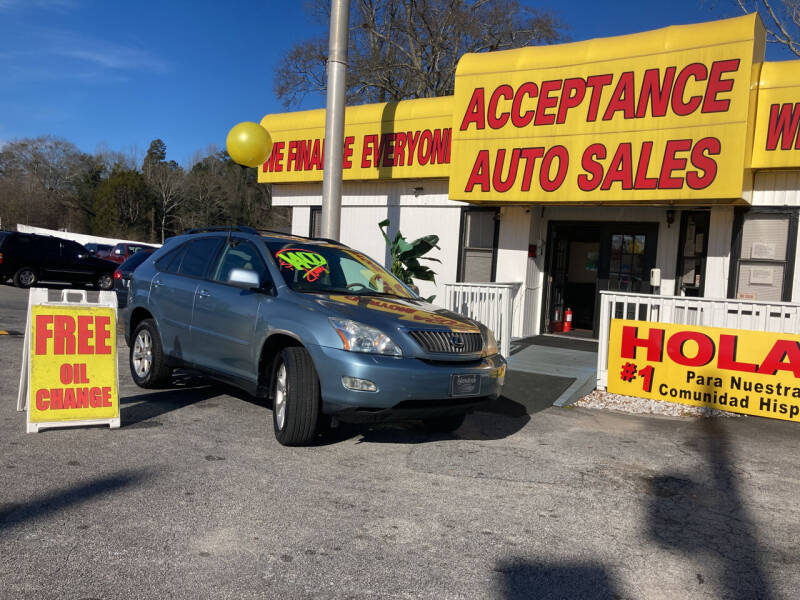 2009 Lexus RX 350 for sale at Acceptance Auto Sales in Lithia Springs GA