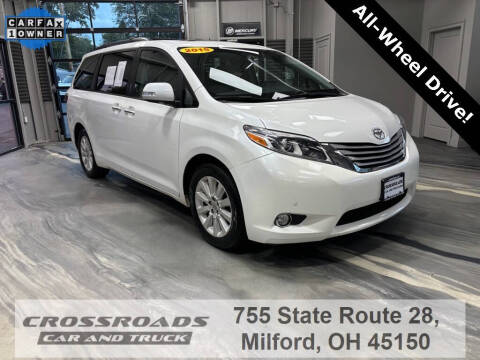 2015 Toyota Sienna for sale at Crossroads Car and Truck - Crossroads Car & Truck - Milford in Milford OH