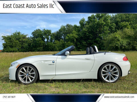 2013 BMW Z4 for sale at East Coast Auto Sales llc in Virginia Beach VA