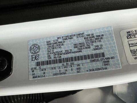 2023 Ford F-150 Tremor