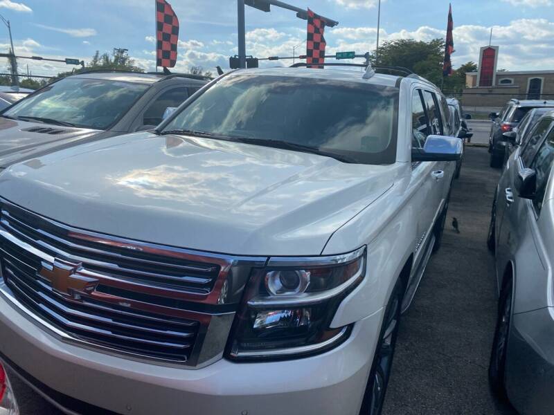 2015 Chevrolet Suburban for sale at America Auto Wholesale Inc in Miami FL