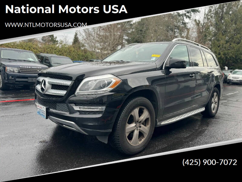 2014 Mercedes-Benz GL-Class for sale at National Motors USA in Bellevue WA