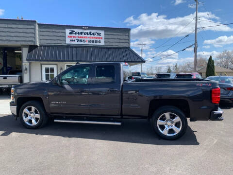 2015 Chevrolet Silverado 1500 for sale at Zarate's Auto Sales in Big Bend WI