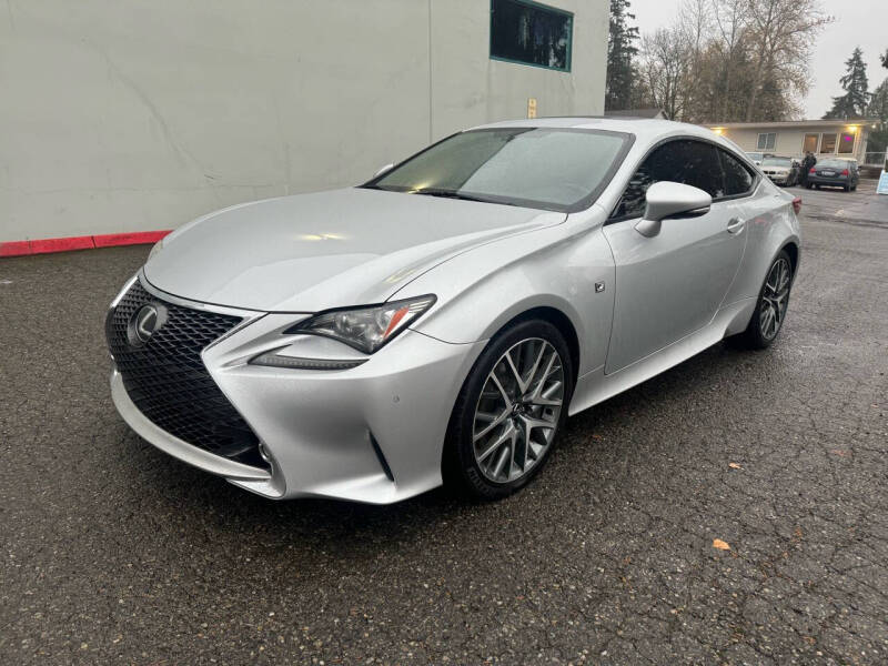 Used 2015 Lexus RC 350 with VIN JTHHE5BC9F5011209 for sale in Kirkland, WA