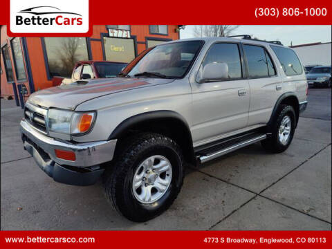 1998 Toyota 4Runner for sale at Better Cars in Englewood CO