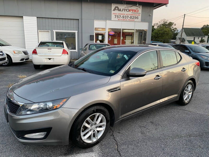 2013 Kia Optima for sale at AutoPro Virginia LLC in Virginia Beach VA