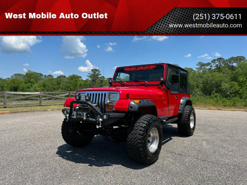 1989 Jeep Wrangler for sale at West Mobile Auto Outlet in Mobile AL