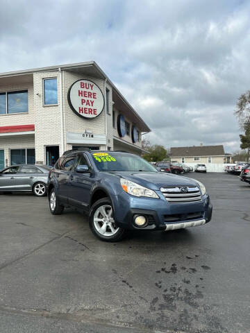 2014 Subaru Outback for sale at Auto Land Inc in Crest Hill IL