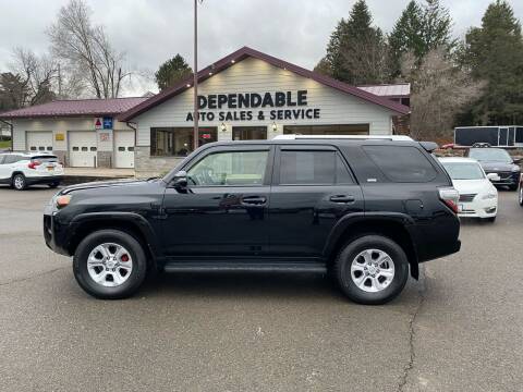 2016 Toyota 4Runner for sale at Dependable Auto Sales and Service in Binghamton NY