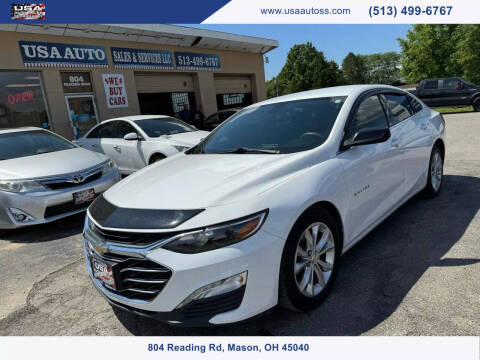 2019 Chevrolet Malibu for sale at USA Auto Sales & Services, LLC in Mason OH