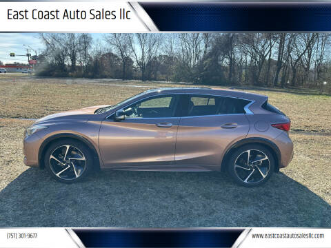 2017 Infiniti QX30 for sale at East Coast Auto Sales llc in Virginia Beach VA