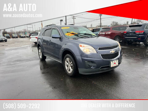 2014 Chevrolet Equinox for sale at A&A AUTO in Fairhaven MA