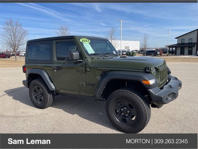 2022 Jeep Wrangler for sale at Sam Leman CDJRF Morton in Morton IL