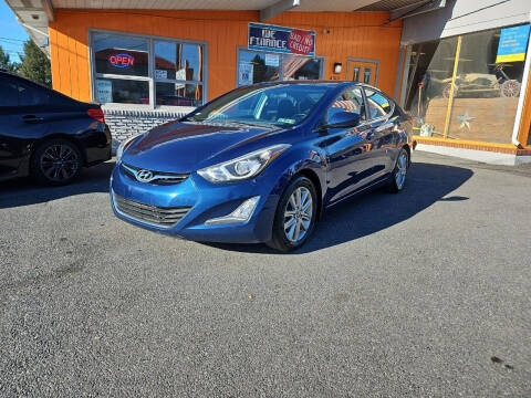 2015 Hyundai Elantra for sale at Lehigh Valley Truck n Auto LLC. in Schnecksville PA