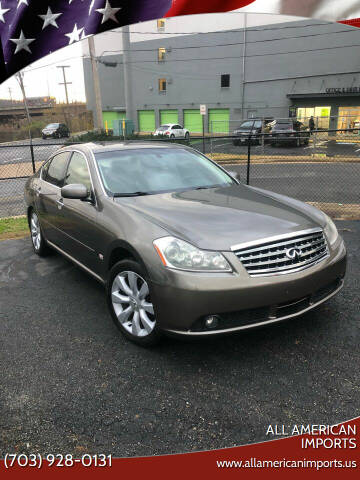 2006 Infiniti M35 for sale at All American Imports in Alexandria VA