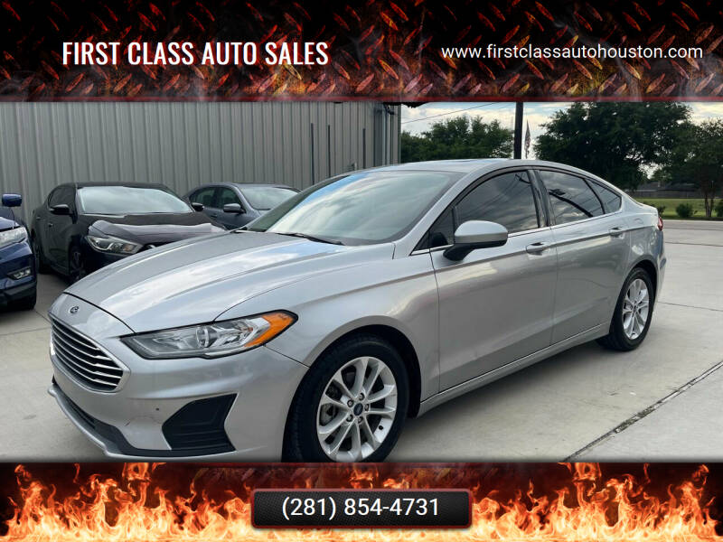 2020 Ford Fusion for sale at First Class Auto Sales in Sugar Land TX