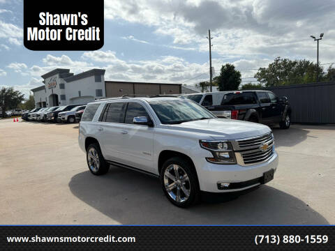 2018 Chevrolet Tahoe for sale at Shawn's Motor Credit in Houston TX