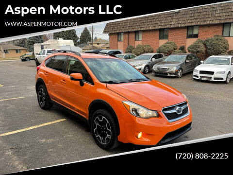 2014 Subaru XV Crosstrek for sale at Aspen Motors LLC in Denver CO