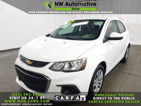 2018 Chevrolet Sonic for sale at NW Automotive Group in Cincinnati OH