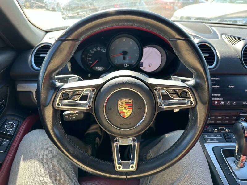2017 Porsche 718 Boxster S