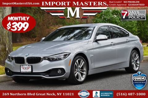 2019 BMW 4 Series for sale at Import Masters in Great Neck NY