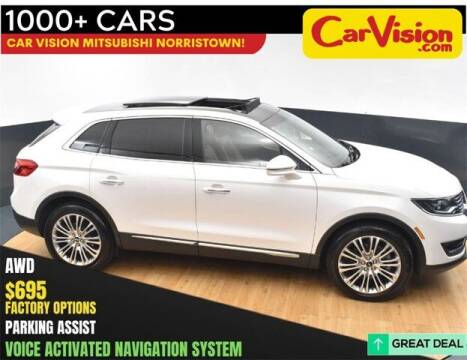 2018 Lincoln MKX for sale at Car Vision Mitsubishi Norristown in Norristown PA