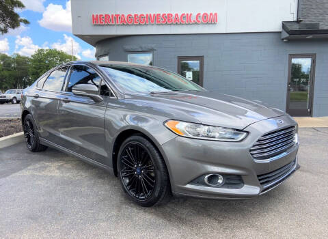 2014 Ford Fusion for sale at Heritage Automotive Sales in Columbus in Columbus IN