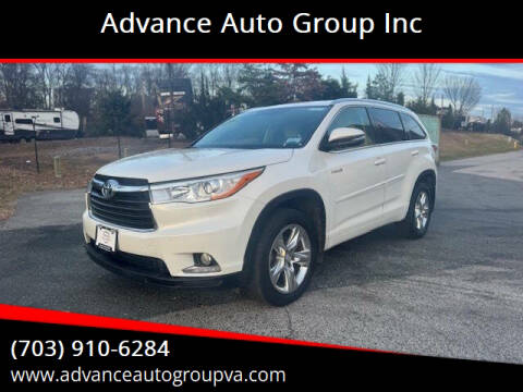 2014 Toyota Highlander Hybrid Limited Platinum