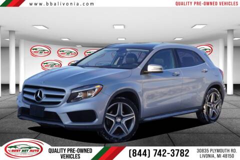 2015 Mercedes-Benz GLA for sale at Best Bet Auto in Livonia MI