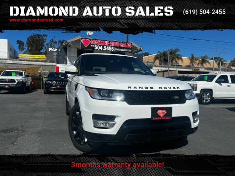 2014 Land Rover Range Rover Sport for sale at DIAMOND AUTO SALES in El Cajon CA