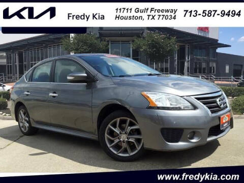 2015 Nissan Sentra for sale at FREDYS CARS FOR LESS in Houston TX