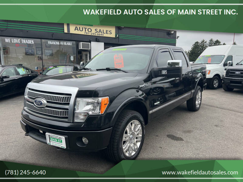 2012 Ford F-150 for sale at Wakefield Auto Sales of Main Street Inc. in Wakefield MA