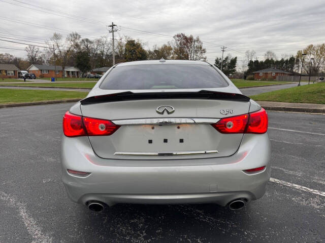 2015 INFINITI Q50 for sale at Ryan Motor Sales in Bowling Green, KY