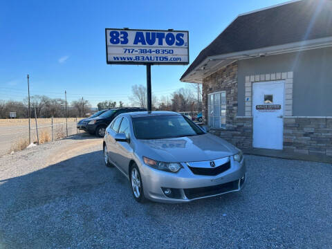 2010 Acura TSX for sale at 83 Autos in York PA