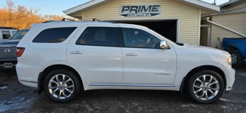 2016 Dodge Durango for sale at PRIME AUTO SALES INC in Sioux City IA