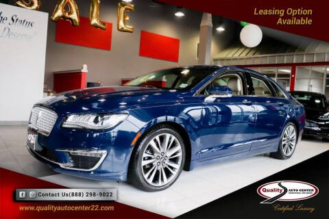 2020 Lincoln MKZ for sale at Quality Auto Center of Springfield in Springfield NJ