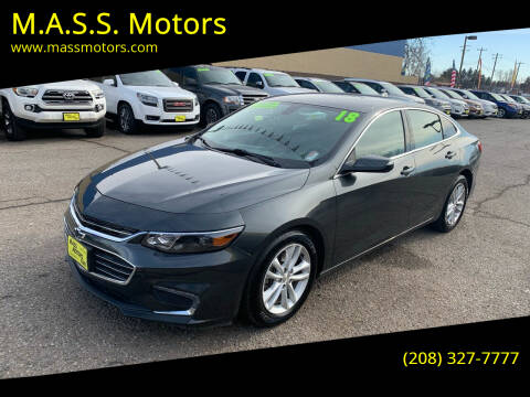 2018 Chevrolet Malibu for sale at M.A.S.S. Motors in Boise ID