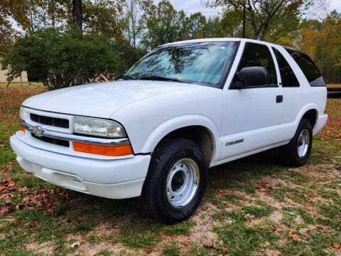 2002 Chevrolet Blazer for sale at Prime Autos in Pine Forest TX