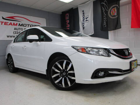 2015 Honda Civic for sale at TEAM MOTORS LLC in East Dundee IL