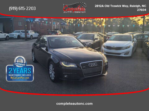 2012 Audi A4 for sale at Complete Auto Center , Inc in Raleigh NC