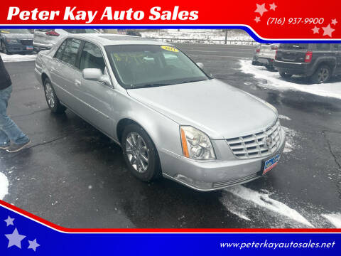 2011 Cadillac DTS for sale at Peter Kay Auto Sales in Alden NY