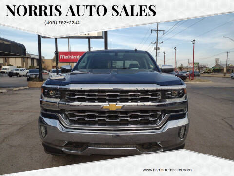 2017 Chevrolet Silverado 1500 for sale at NORRIS AUTO SALES in Oklahoma City OK