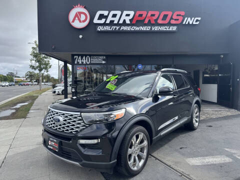 2020 Ford Explorer for sale at AD CarPros, Inc. in Downey CA